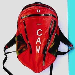 Lululemon CANADA team Olympics backpack *limited and rare*